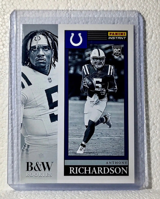 Anthony Richardson 2023 Panini NFL #3 Black & White Rookies Football Card 1/216 - Football Card Single