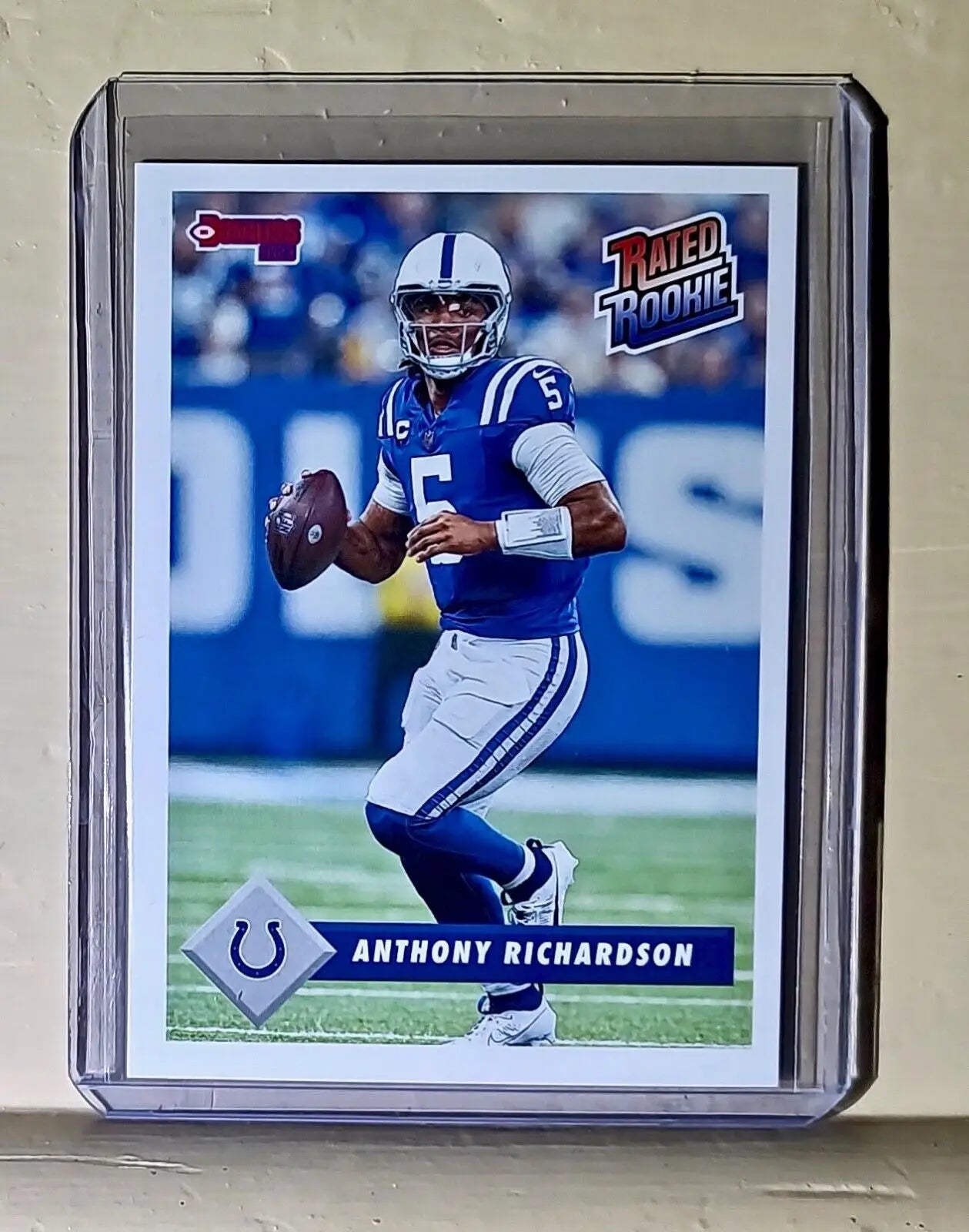 Anthony Richardson 2023 Panini NFL Rated Rookie Retro #3 Card Colts 1/629 - Football Card Single