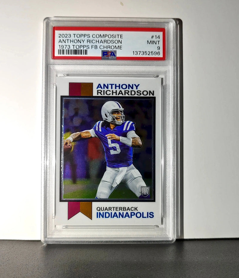 Anthony Richardson 2023 Topps #1973-14 Card Indianapolis Colts PSA 9 Mint
