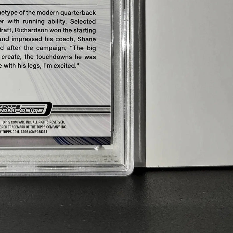 Anthony Richardson 2023 Topps Resurgence 021/225 Navy Surge PSA 10 Gem Mint