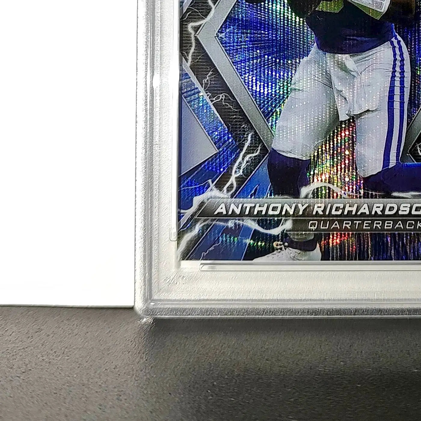 Anthony Richardson 2023 Topps Resurgence 021/225 Navy Surge PSA 10 Gem Mint