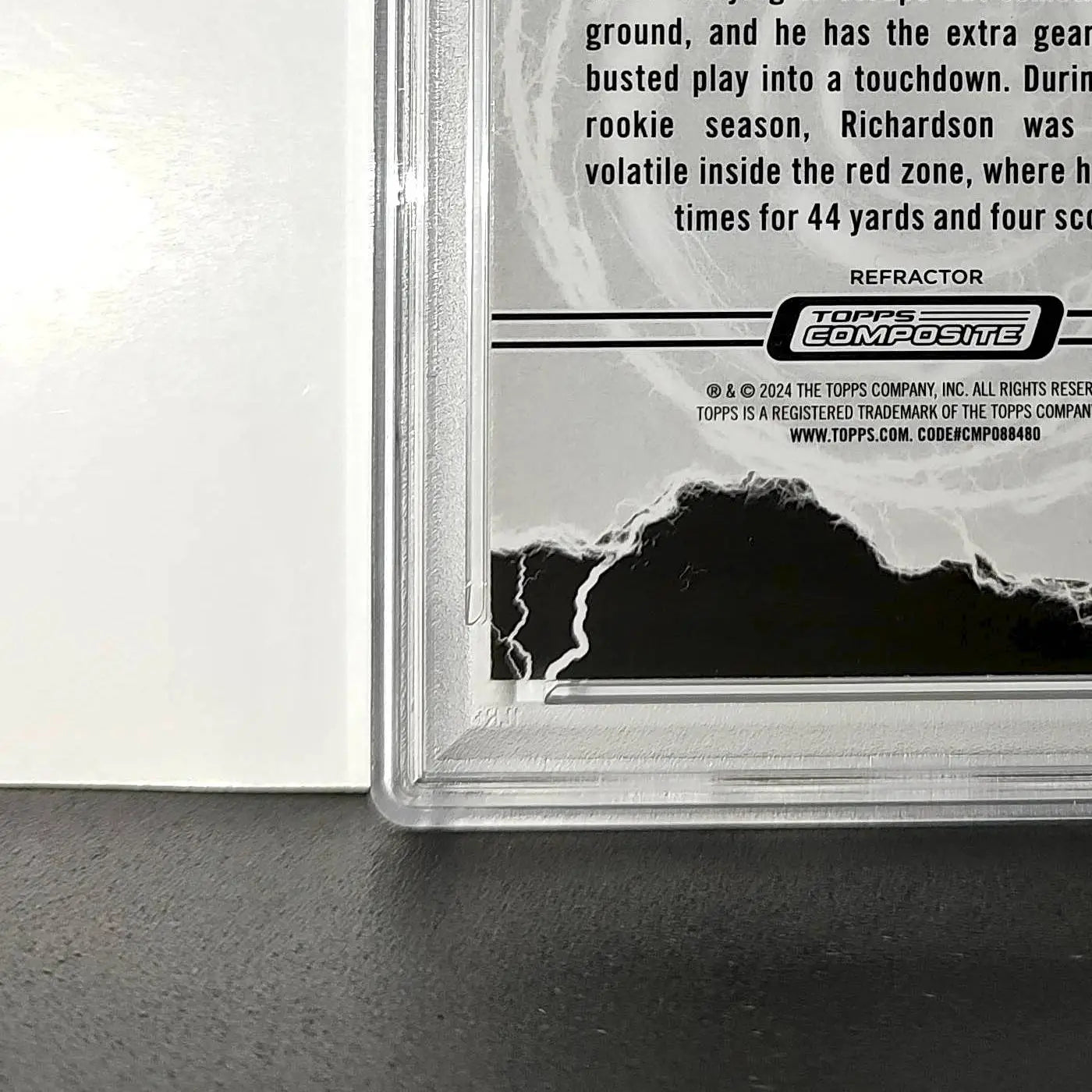 Anthony Richardson 2023 Topps Resurgence Voltaic #RV-3 Refractor PSA 10 Gem Mint