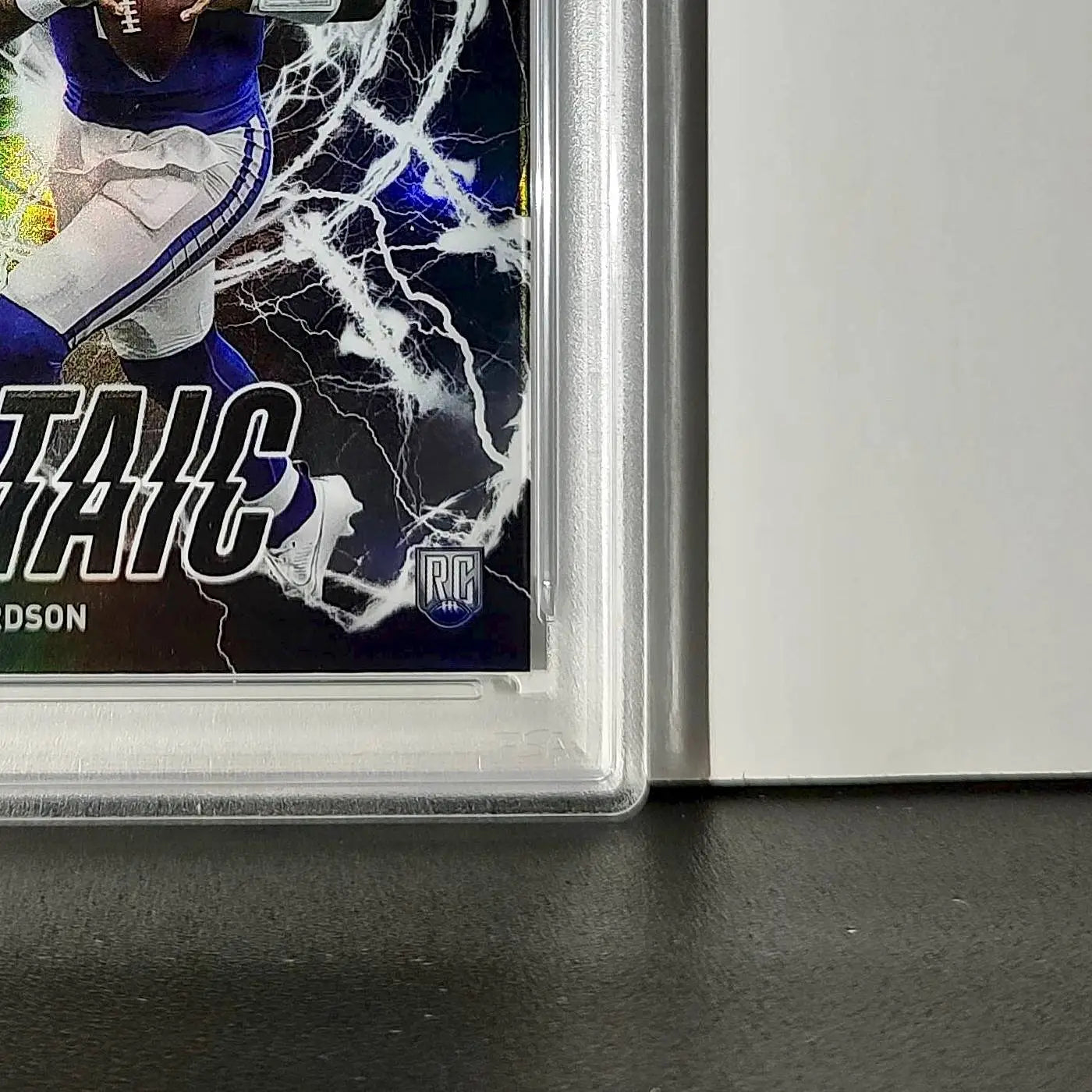 Anthony Richardson 2023 Topps Resurgence Voltaic #RV-3 Refractor PSA 10 Gem Mint