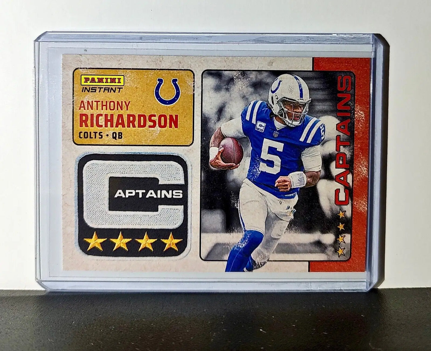 Anthony Richardson 2024 Panini Captains NFL #14 Card Indianapolis Colts 1/351 - Football Card Single