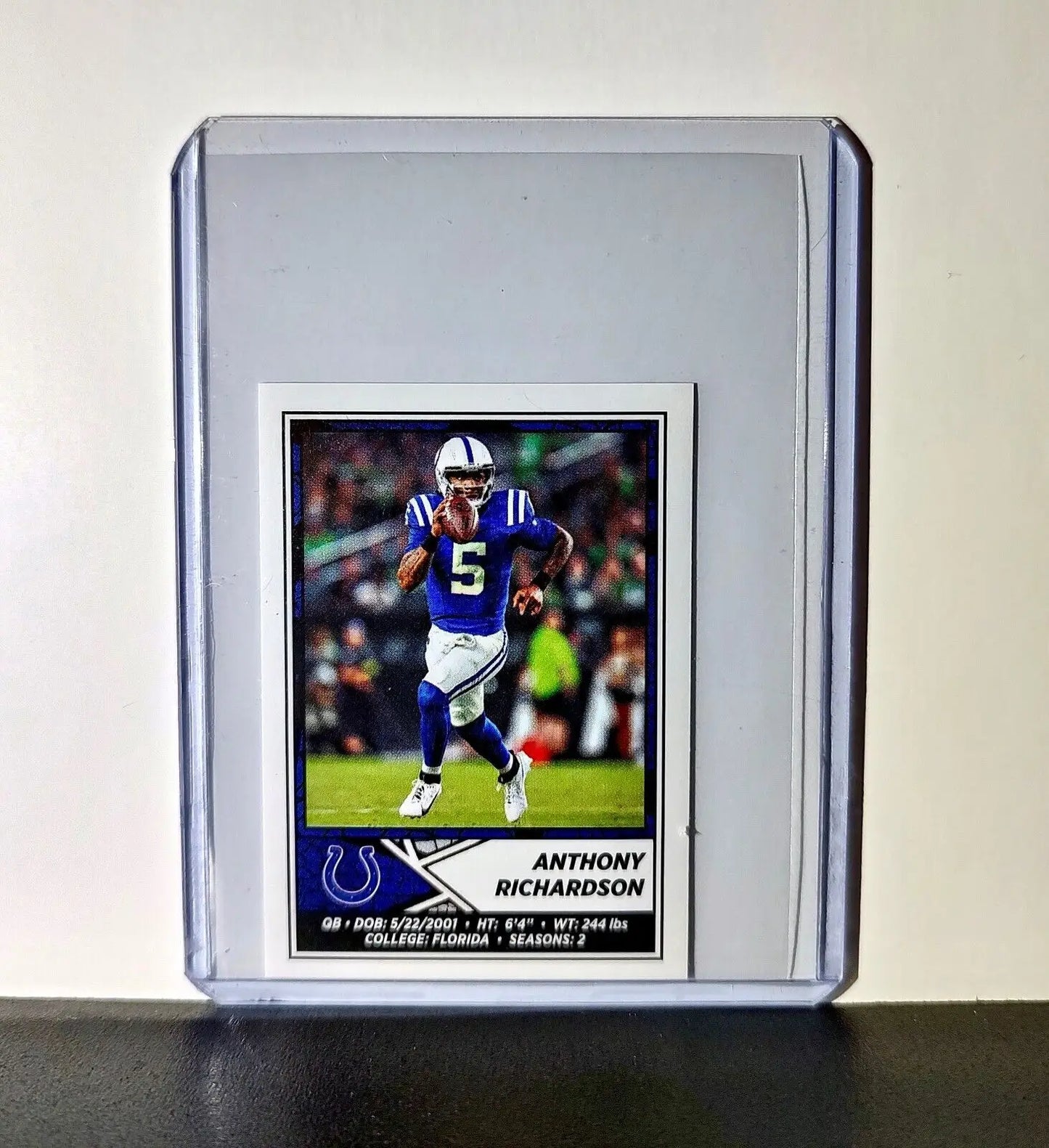 Anthony Richardson 2024 Panini NFL Sticker #187 Indianapolis Colts
