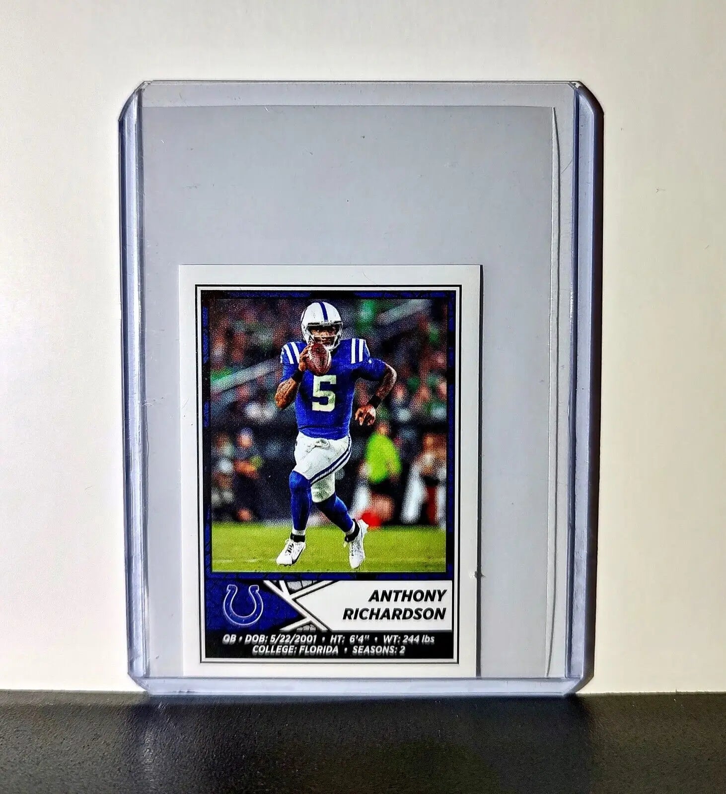 Anthony Richardson 2024 Panini NFL Sticker #187 Indianapolis Colts