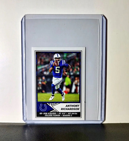 Anthony Richardson 2024 Panini NFL Sticker #187 Indianapolis Colts