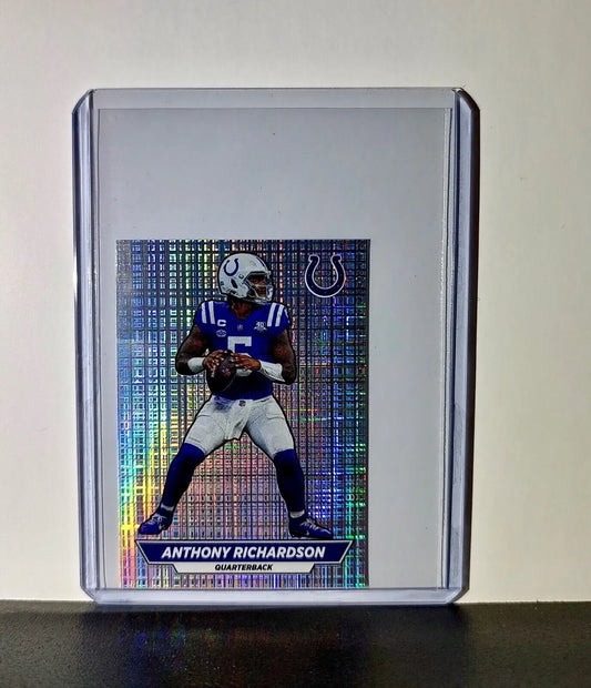 Anthony Richardson 2024 Panini NFL Sticker #196 Foil Indianapolis Colts - Football Card Single
