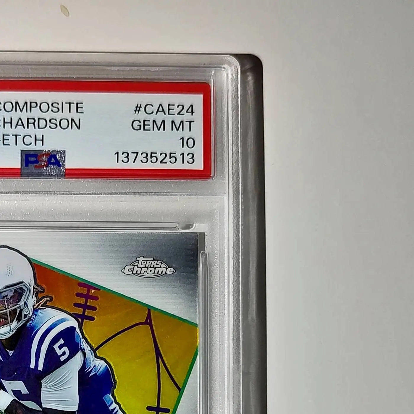 Anthony Richardson Rookie 2023 Topps Chrome ALL-ETCH #CAE-24 PSA 10 Gem Mint