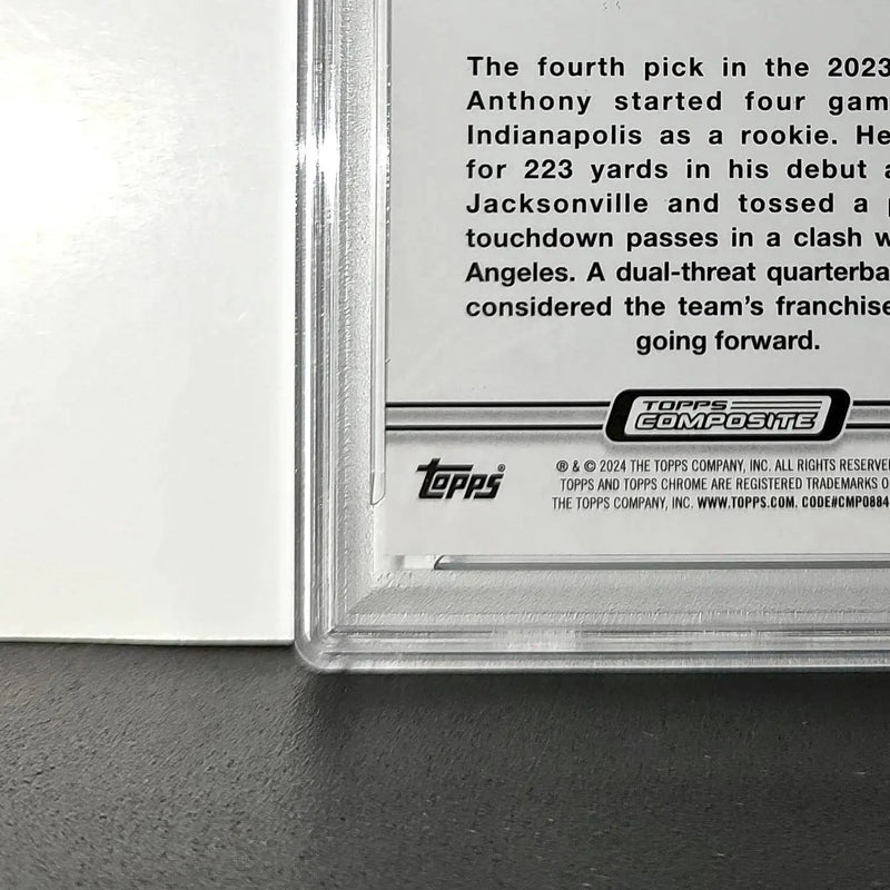Anthony Richardson Rookie 2023 Topps Chrome ALL-ETCH #CAE-24 PSA 10 Gem Mint