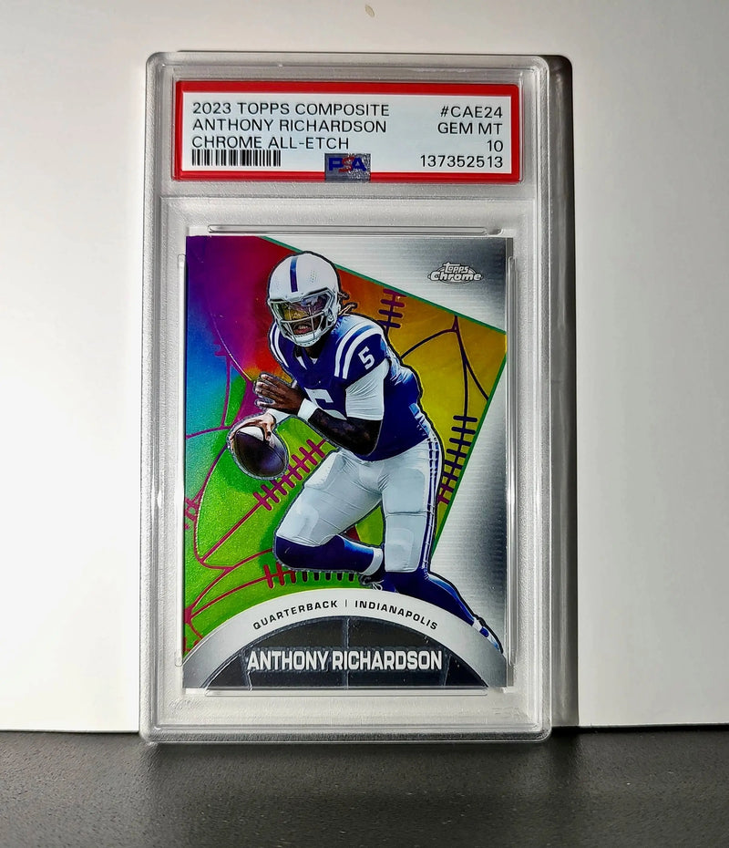 Anthony Richardson Rookie 2023 Topps Chrome ALL-ETCH #CAE-24 PSA 10 Gem Mint
