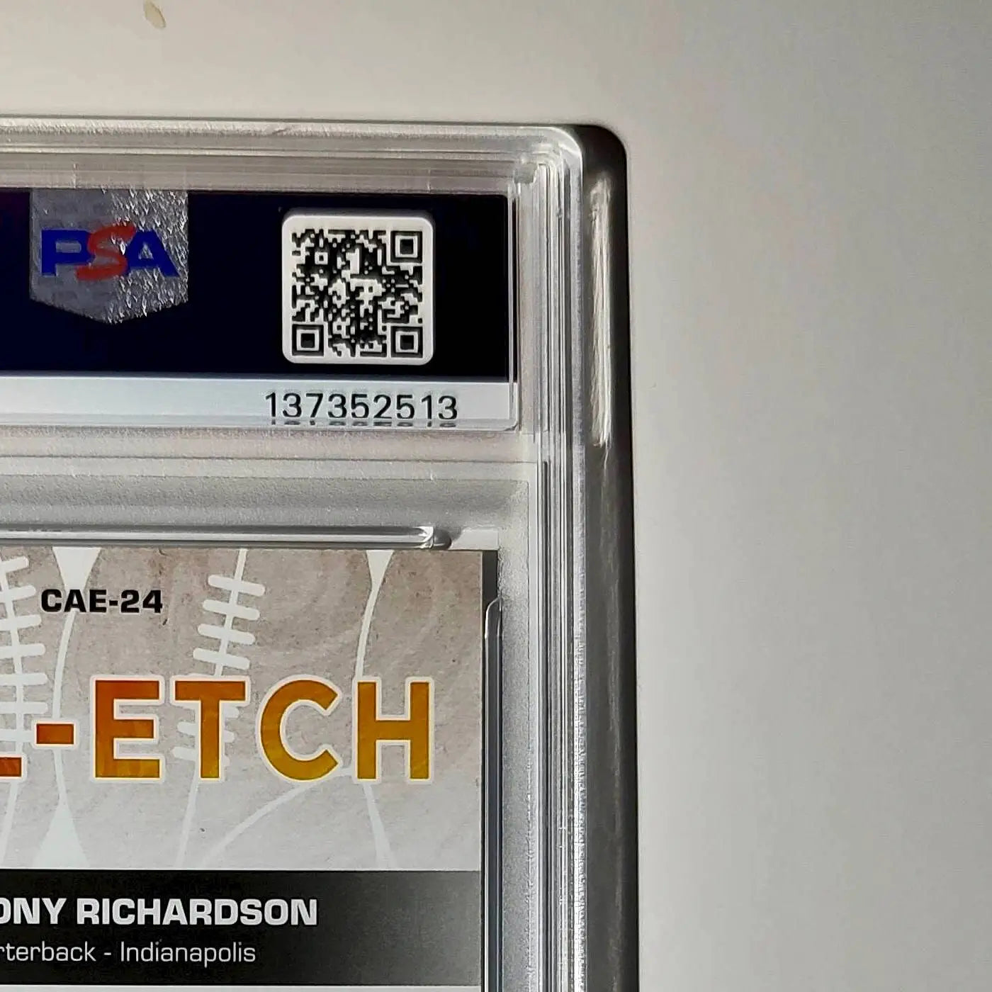 Anthony Richardson Rookie 2023 Topps Chrome ALL-ETCH #CAE-24 PSA 10 Gem Mint