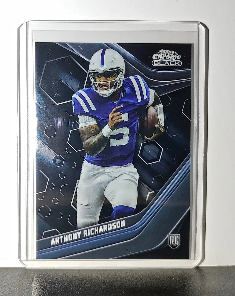 Anthony Richardson Rookie 2023 Topps Chrome Black NFL #122 Card Colts