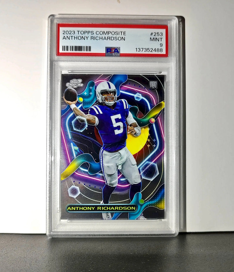 Anthony Richardson Rookie 2023 Topps Chrome Cosmic #253 PSA 9 Mint