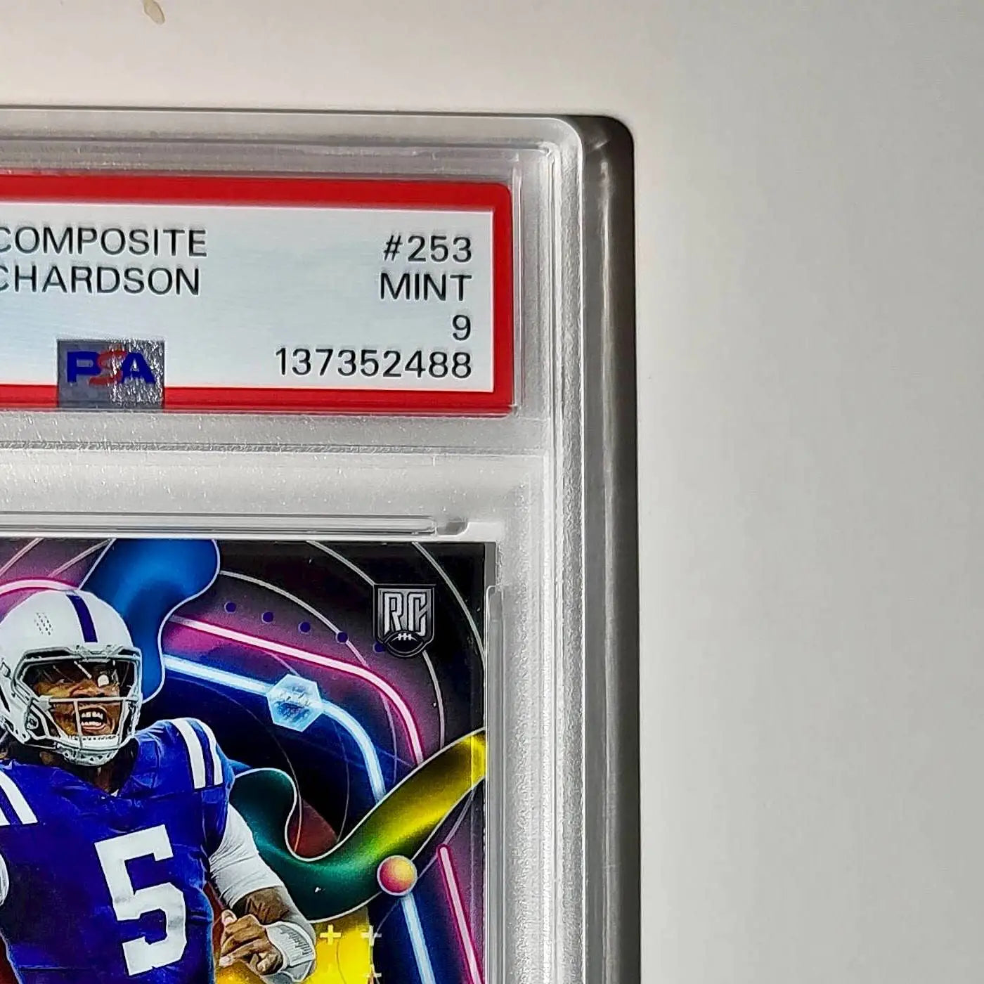 Anthony Richardson Rookie 2023 Topps Chrome Cosmic #253 PSA 9 Mint