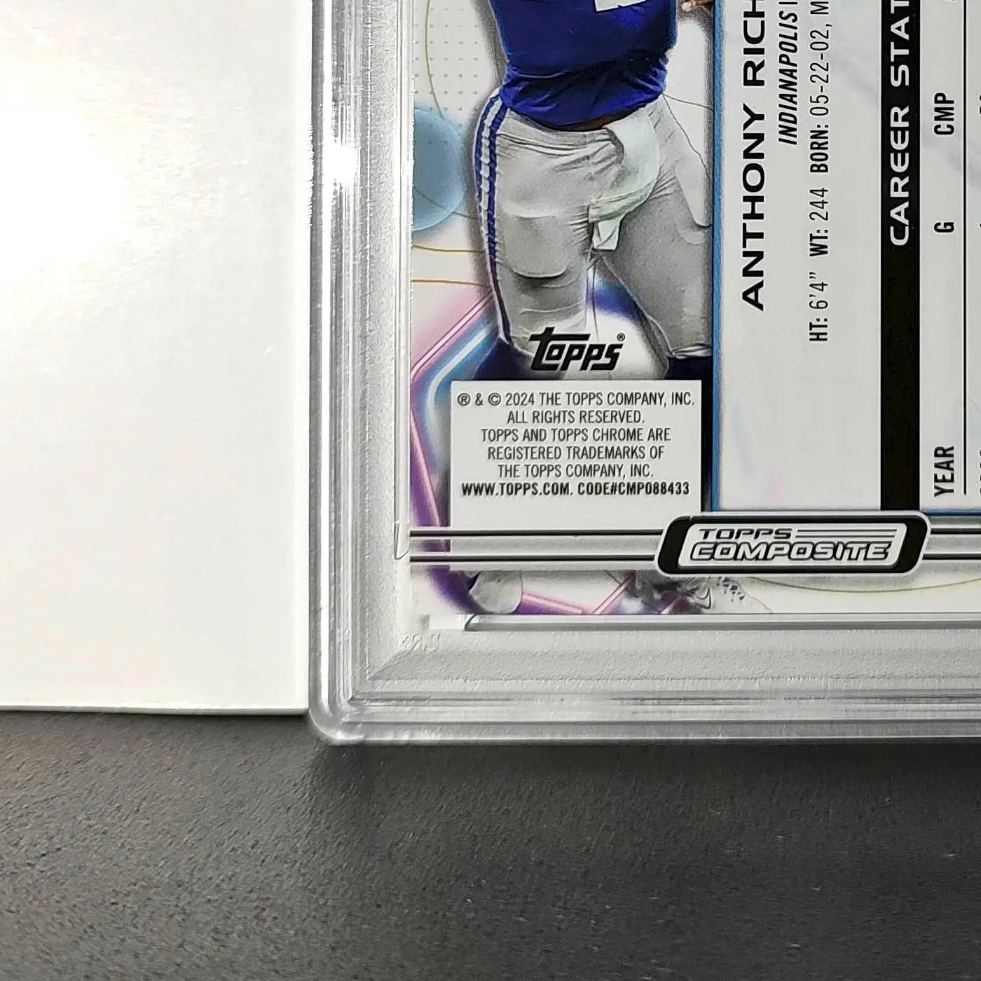 Anthony Richardson Rookie 2023 Topps Chrome Cosmic #253 PSA 9 Mint