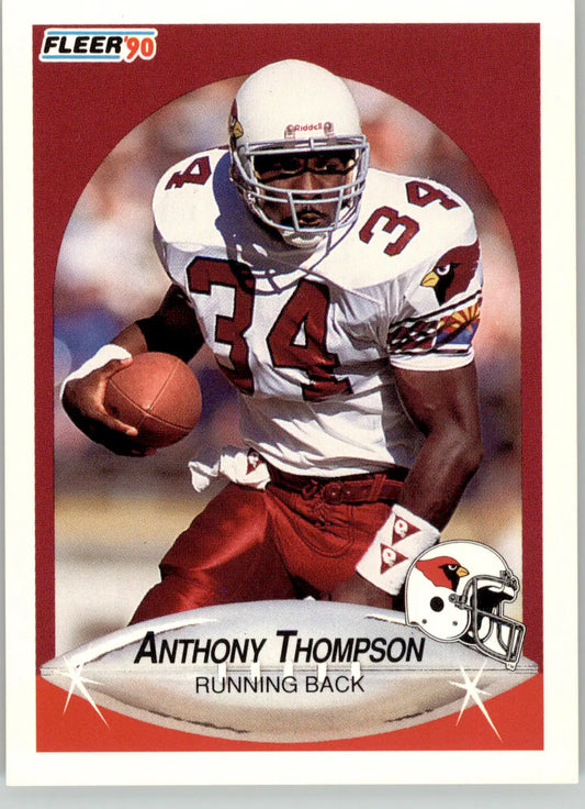 Anthony Thompson - 1990 Fleer Update - #U-45 - RC Football - Football Card Single