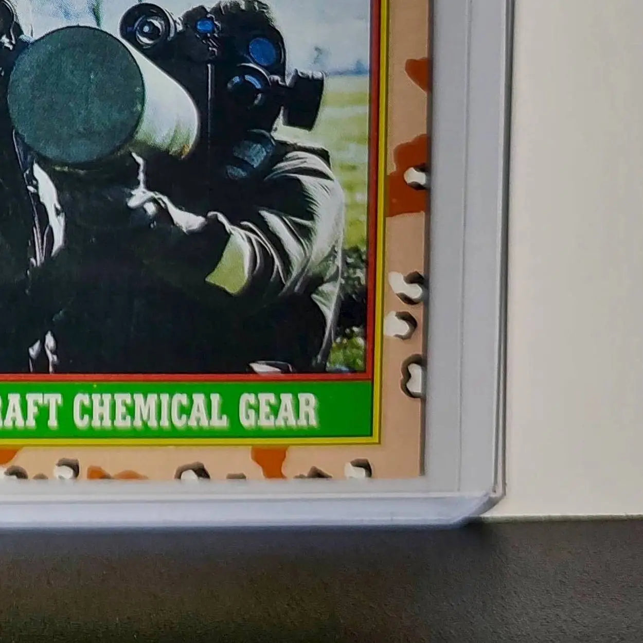 Anti-Aircraft Chemical Defense 1991 Topps Desert Storm #71 Card