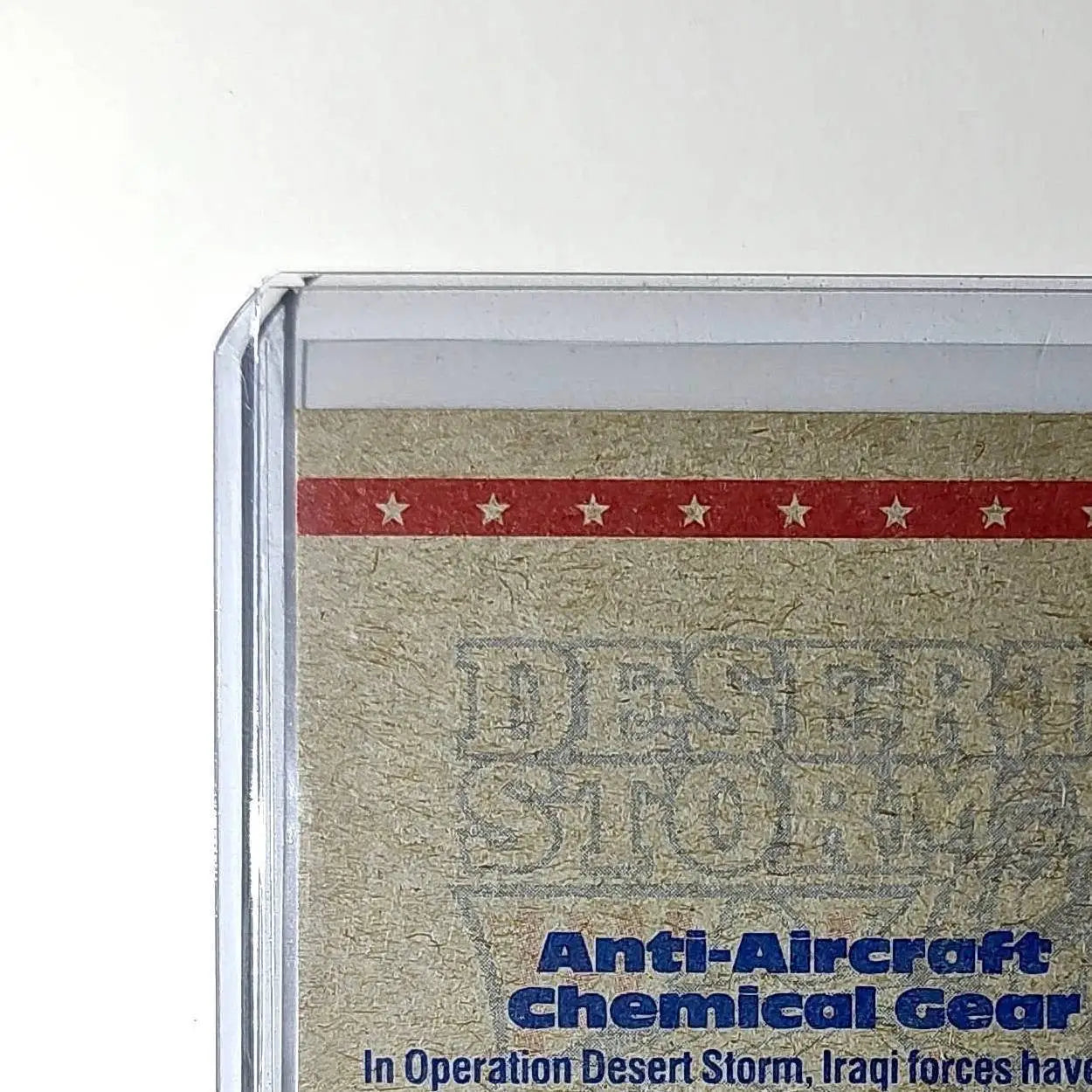 Anti-Aircraft Chemical Defense 1991 Topps Desert Storm #71 Card