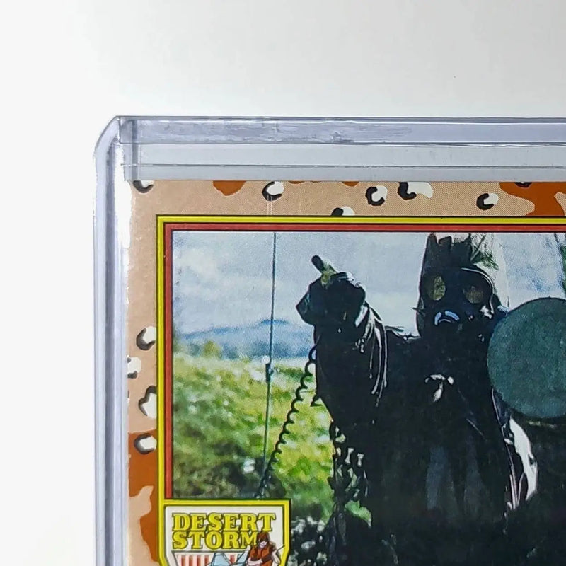 Anti-Aircraft Chemical Defense 1991 Topps Desert Storm #71 Card