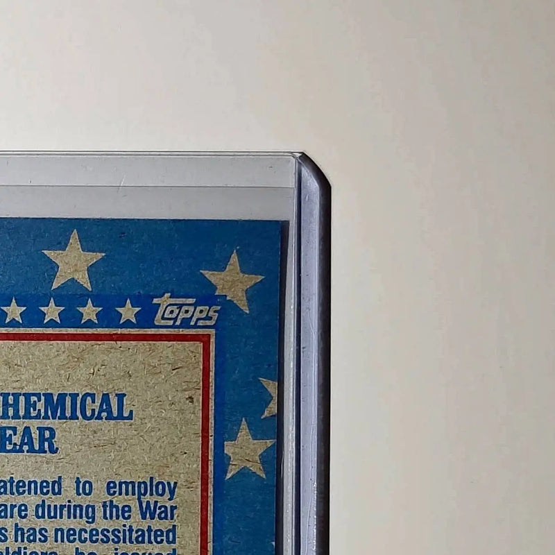 Anti-Chemical Gear 1991 Topps Desert Storm #171 Card