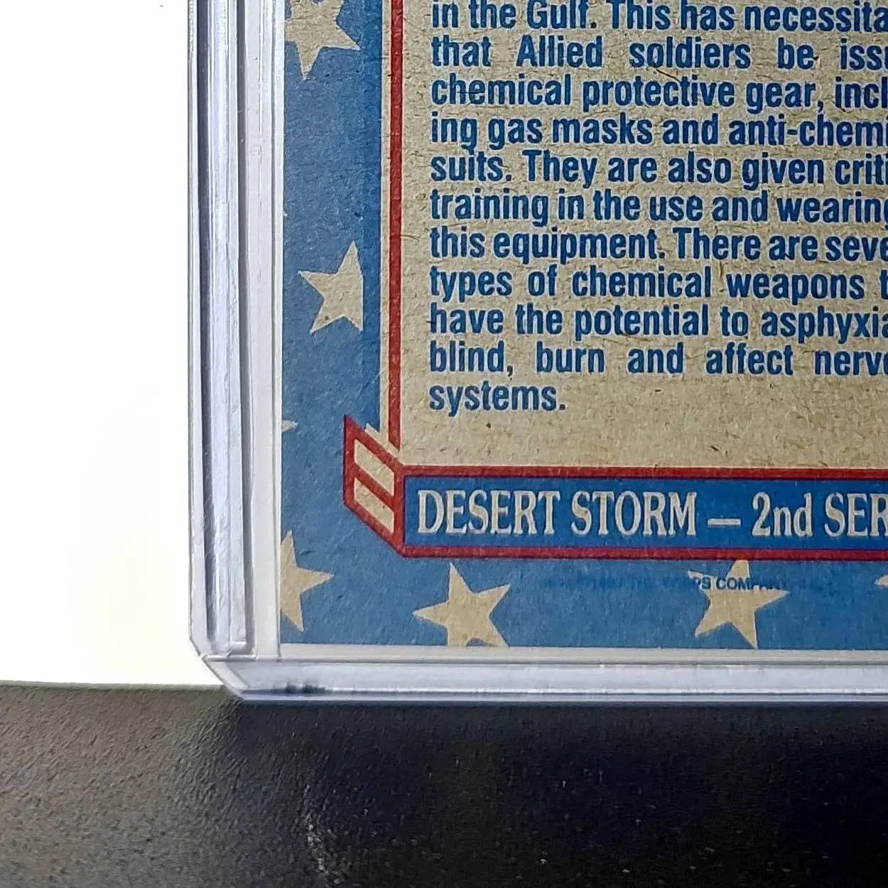Anti-Chemical Gear 1991 Topps Desert Storm #171 Card - Non-Sports Card Single