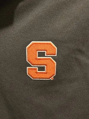 Antigua Men’s XL Gray Full‑Zip Hooded Jacket with Syracuse “S” Logo – NWT - Apparel