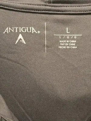 Antigua Men’s XL Gray Full‑Zip Hooded Jacket with Syracuse “S” Logo – NWT - Apparel