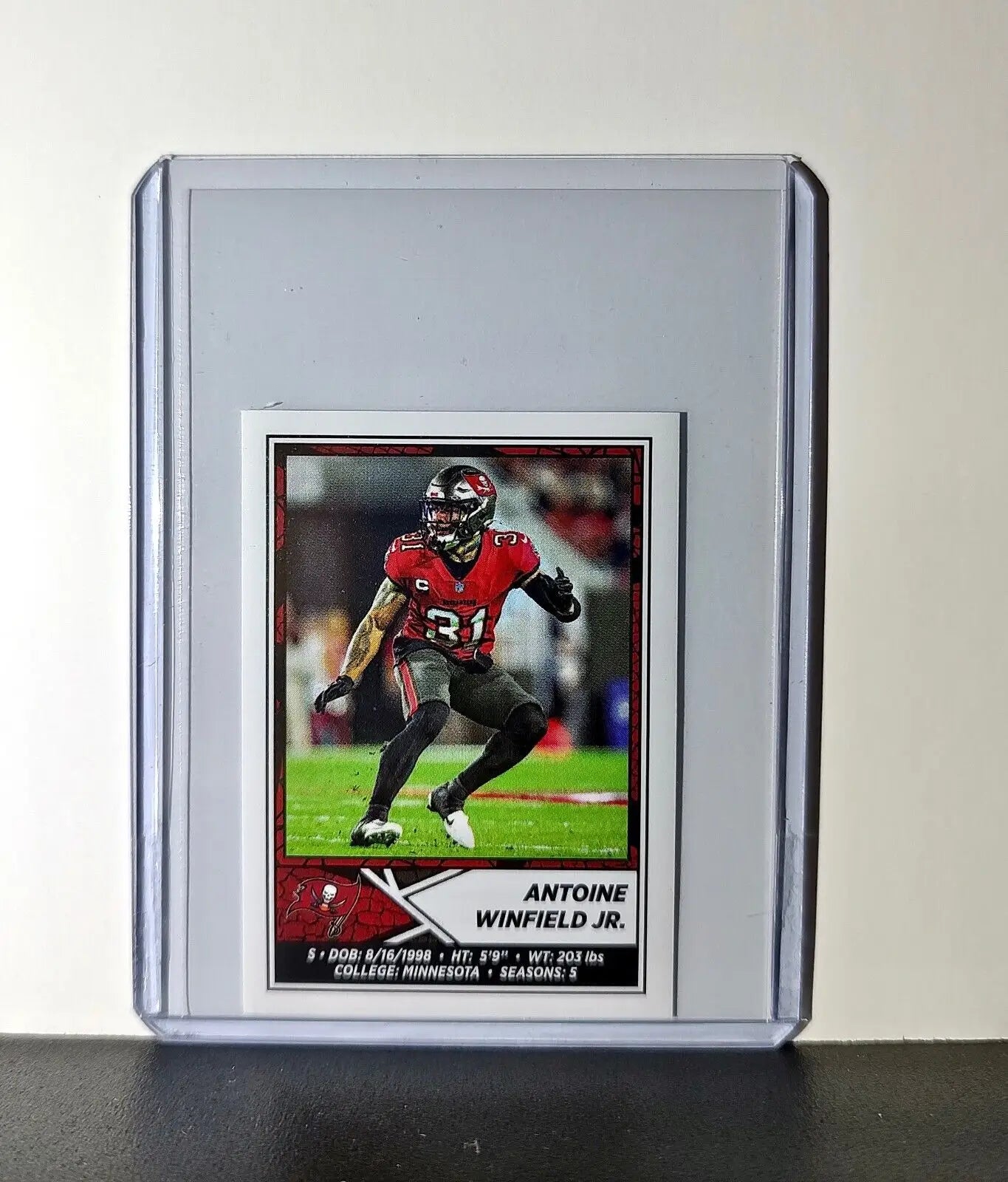 Antoine Winfield Jr. 2024 Panini NFL Sticker #486 Tampa Bay Buccaneers