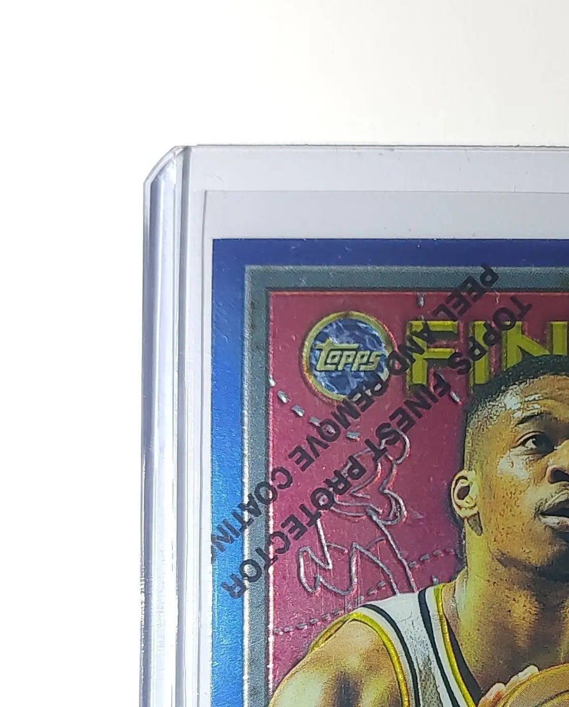 Antonio Davis 1995-96 Topps Finest NBA #211 Card Indiana Pacers - Basketball Card Single