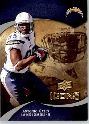 Antonio Gates - 2009 Upper Deck Icons - #70 - Football - Football Card Single