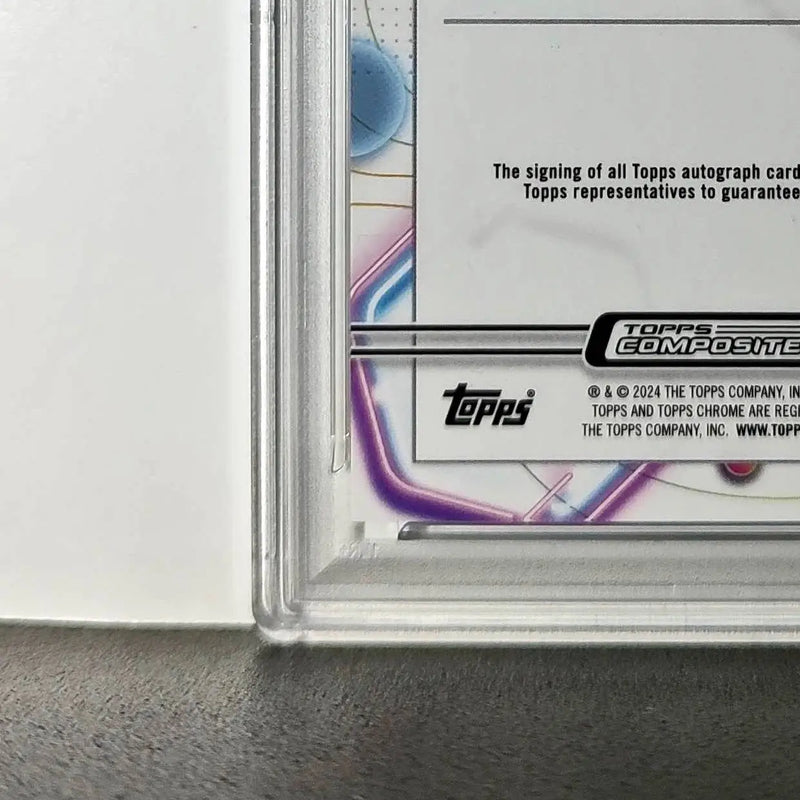 Antonio Gates 2023 Topps Chrome Cosmic #CCA-AG Refractor PSA 10 Auto 10 - Football Card Single