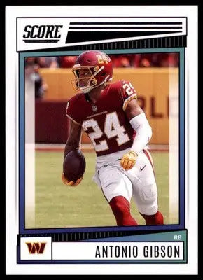 Antonio Gibson 2022 Score #255 Washington Commanders - Football Card Single