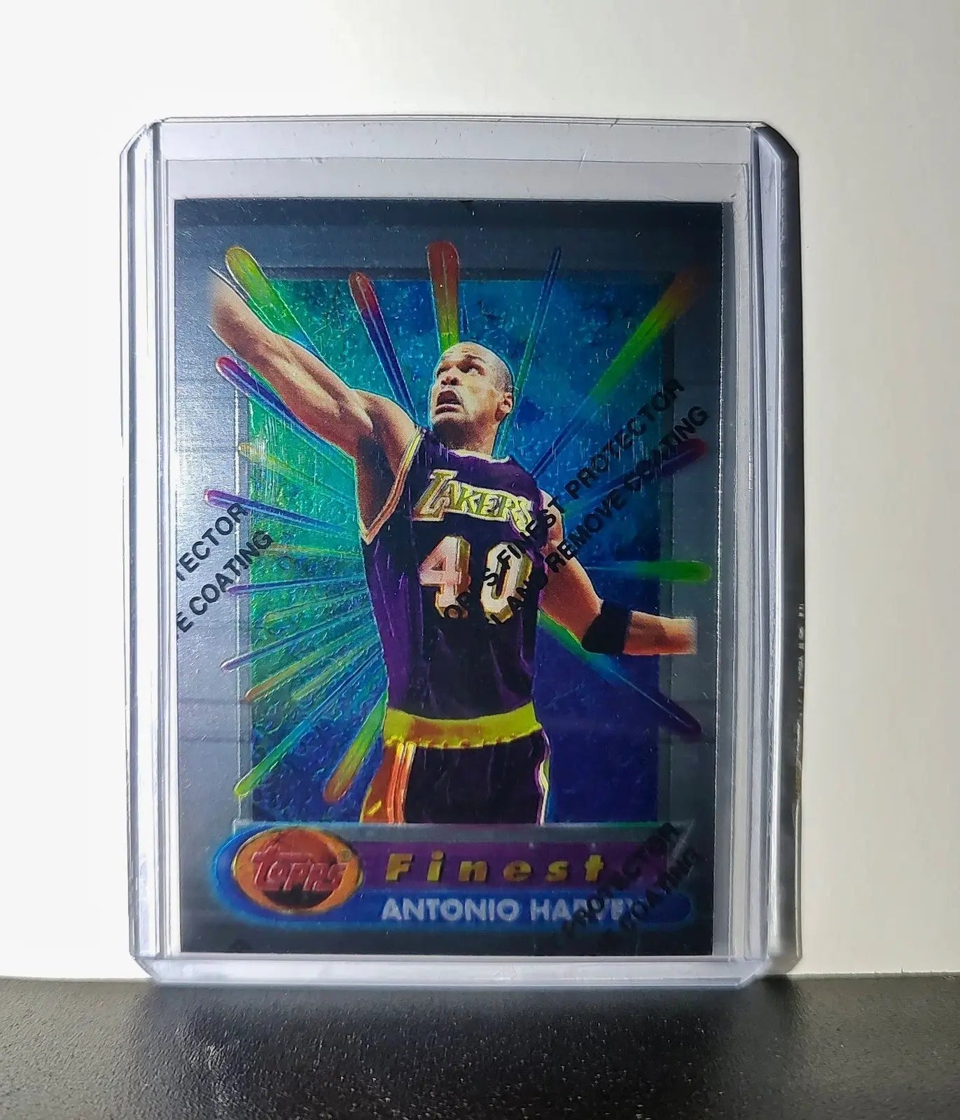 Antonio Harvey 1994-95 Topps Finest #266 Basketball Card - Basketball Card Single