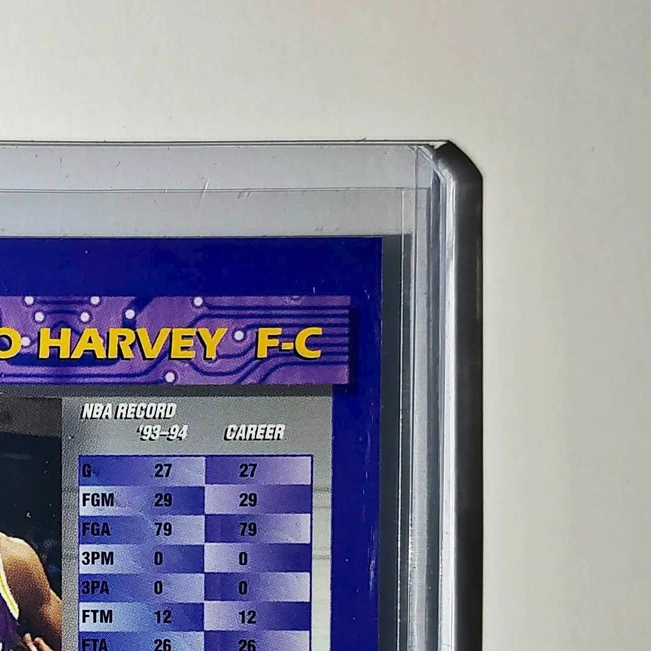 Antonio Harvey 1994-95 Topps Finest #266 Basketball Card - Basketball Card Single