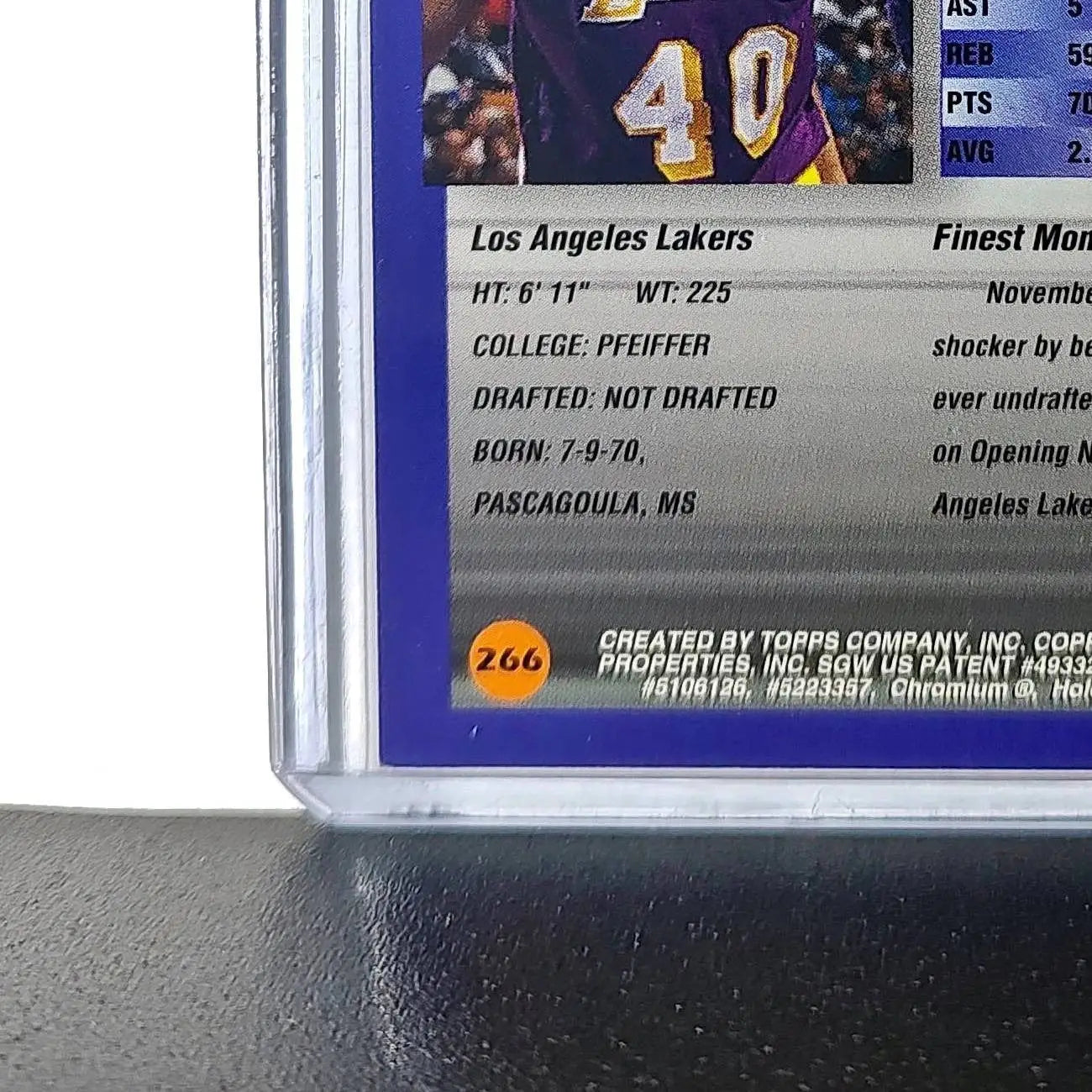 Antonio Harvey 1994-95 Topps Finest #266 Basketball Card - Basketball Card Single