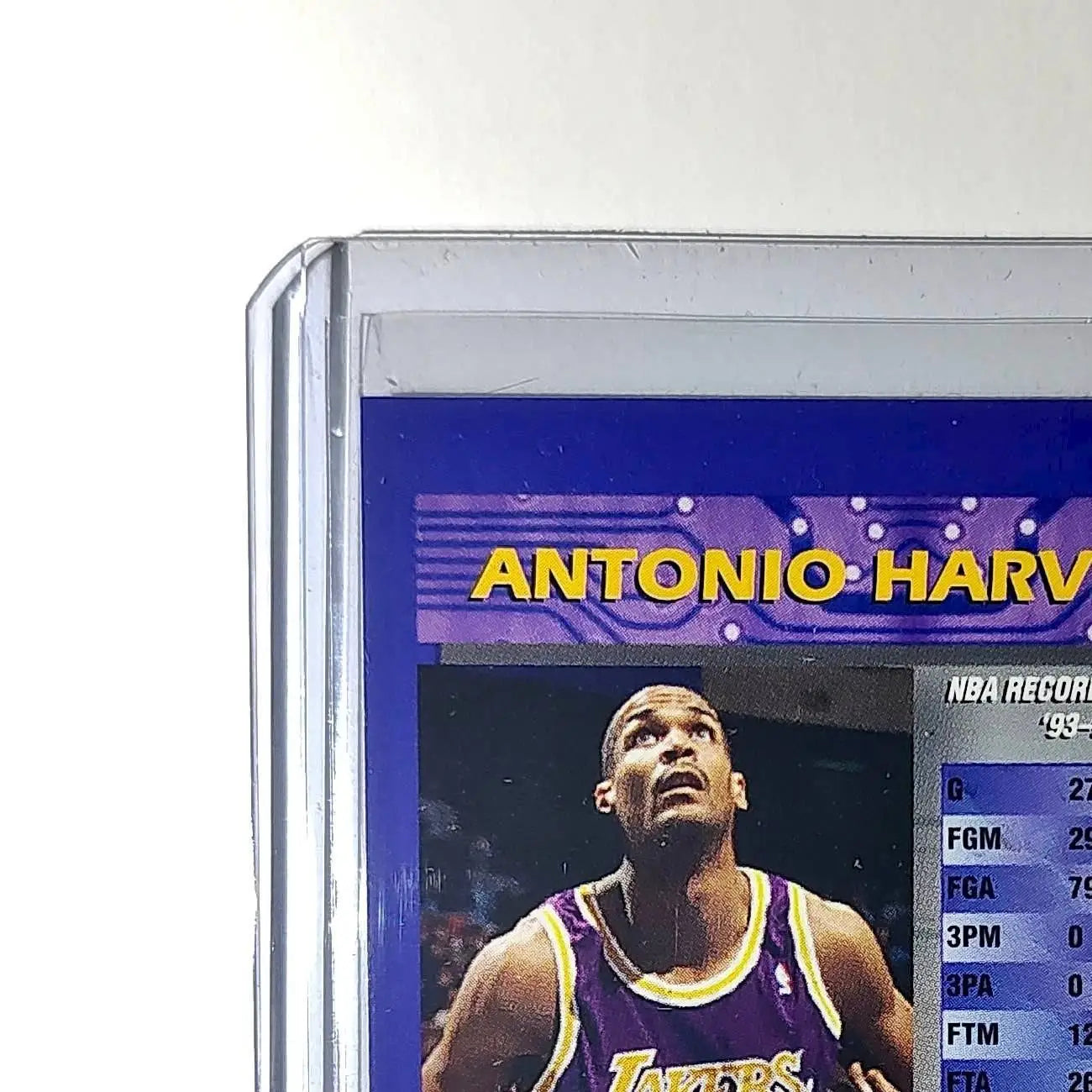 Antonio Harvey 1994-95 Topps Finest #266 Basketball Card - Basketball Card Single