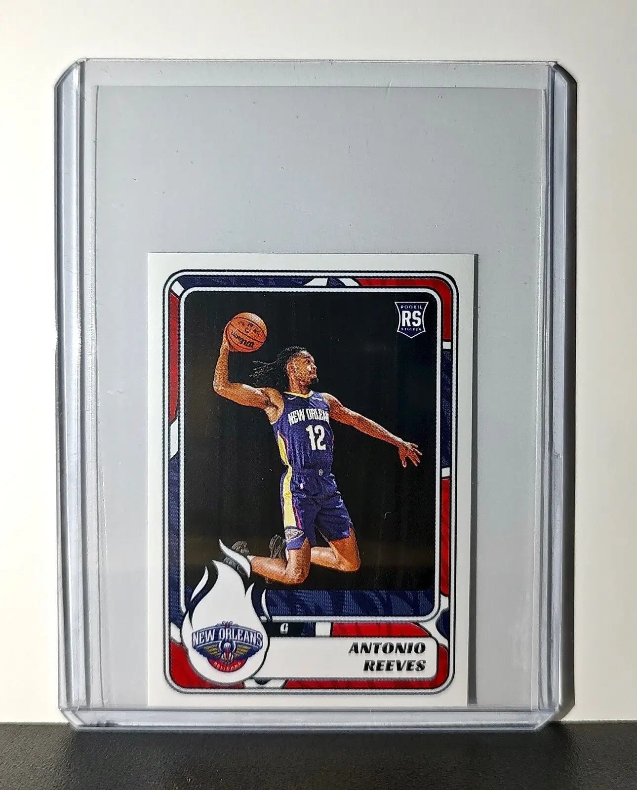 Antonio Reeves Rookie 2024-25 Panini NBA #408 Sticker Card New Orleans Pelicans