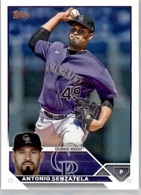 Antonio Senzatela - 2023 Topps - #99 - Baseball - Baseball Card Single