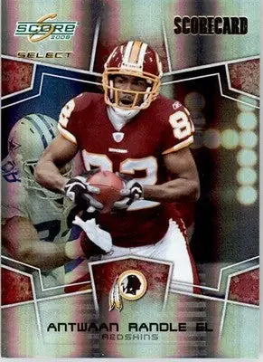 Antwaan Randle El - 2008 Score Select - #327 - SN Scorecard Football - Football Card Single