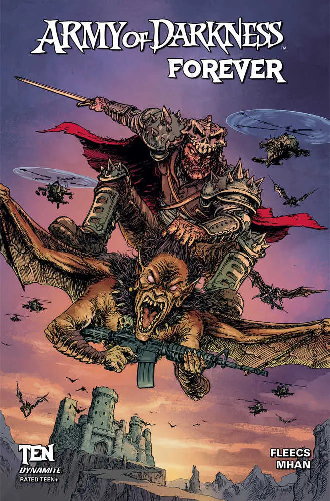 Aod Forever #10 Cover D Burnham - Comic Book