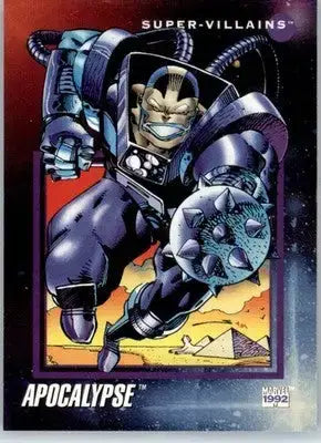 Apocalypse - 1992 Impel Marvel Universe - NM - #103 - Marvel Card Single