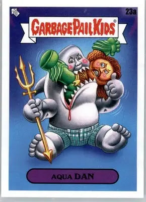 Aqua Dan - 2022 Topps Garbage Pail Kids: Book Worms - #23a - Gross Adaptations - Non-Sports Card Single