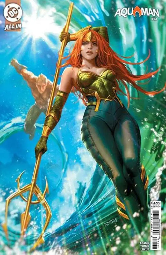 Aquaman #10 Cover C Derrick Chew Card Stock Variant - Comic Book