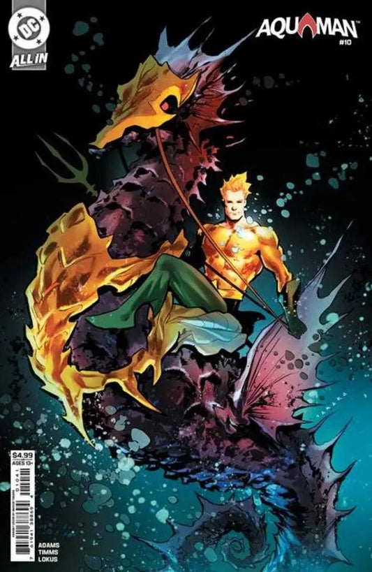 Aquaman #10 Cover D Marcio Takara Card Stock Variant - Comic Book