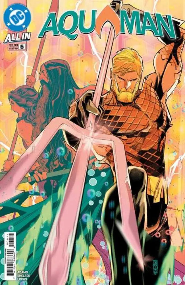 Aquaman comic book cover featuring John Timms for the Dark Tide Saga collection