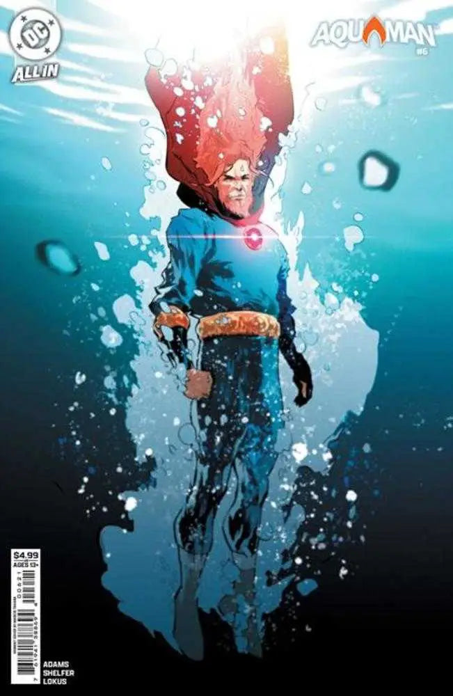 Aquaman comic book cover Dark Tide Cover B Marcio Takara Card Stock Variant