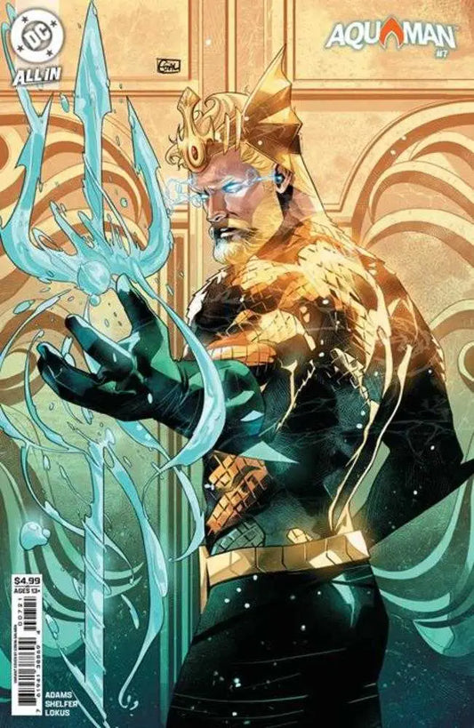 Aquaman #7 Cover B Edwin Galmon Card Stock Variant - Comic Book