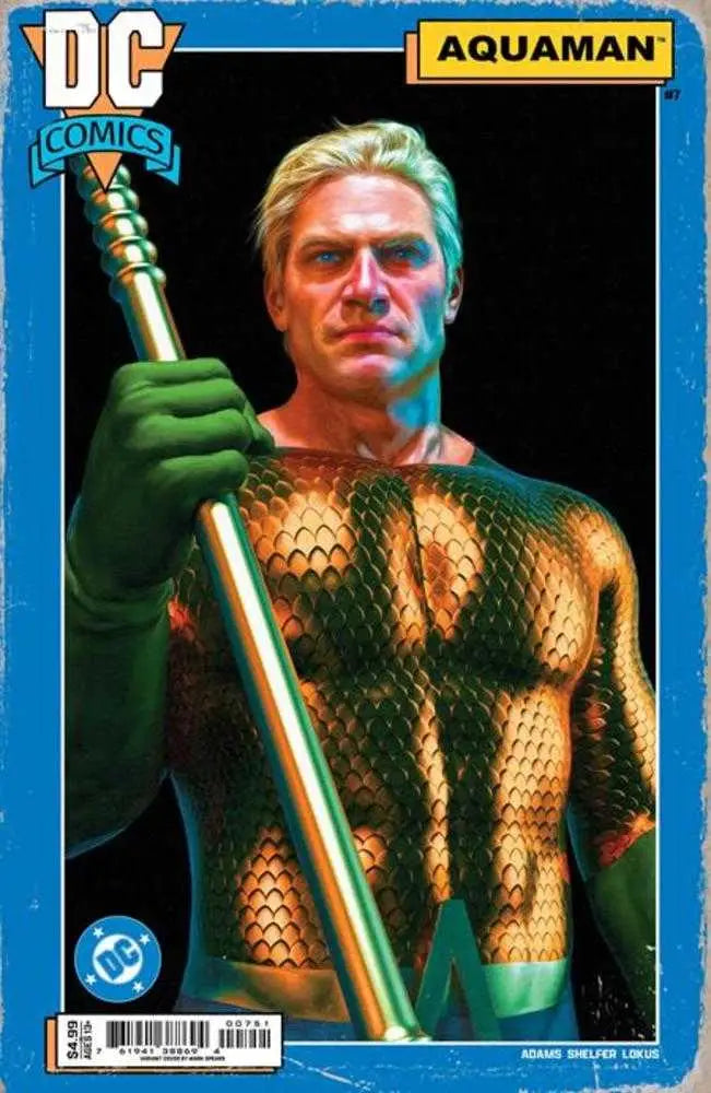 Aquaman #7 Cover E Mark Spears Card Stock Variant - Comic Book