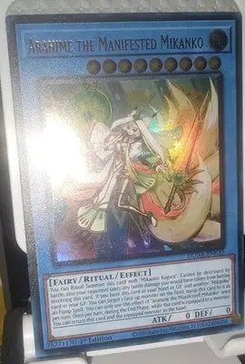 Arahime the Manifested Mikanko DUNE-EN032 1st Edition Ultra Rare Foil NM - Yu-Gi-Oh! Card Single